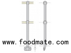 Side Conveyor Side Offset Handrail Stanchions