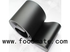 3mm Matt Pvc Black Flat Conveyor Belt For Printing Blankets/airport Logistic PBR-B30/0