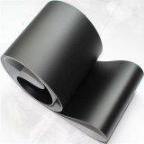 3mm Matt Pvc Black Flat Conveyor Belt For Printing Blankets/airport Logistic PBR-B30/0