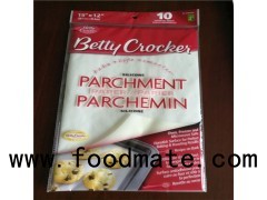 Silicone Coated Baking With Best Pre Cut Greaseproof Parchment Paper Lined Sheet For Baking