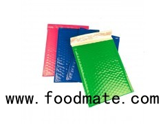 Strong Glue Coloured Plastic Bubble Surface Shipping Mailer Easy For Writing&printing.