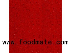 Diamond Red Galaxy Artificial Quartz Stone KF-005
