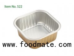 Disposable Aluminium Small Cupcake Cake Pans Cake Tins With Color Coated
