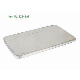 Full Size Aluminum Foil Steam Table Pan With Lid Disposable Food Storage Baking Tray