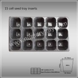 15 Cell Seed Tray Inserts