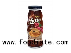 Latte Coffee In Glass Bottle | Fruit Juice Manufacturing Suppliers