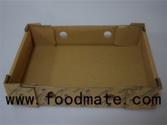 Single/double Flute Paper Carton With General Colors Printing Packaging For Fresh Strawberry