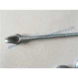 Power Line Fitting Hot Dip Galvanized Forged Thimble Eye Anchor Rod Single Eye