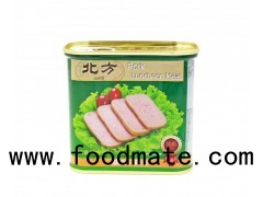 Canned pork luncheon meat