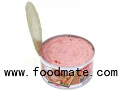 Canned chicken luncheon meat