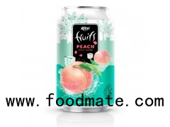 Private label products Peach juice 330ml (http://ritadrinks.us )