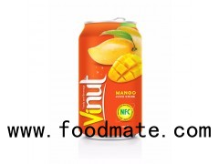 330ml Canned Fruit Juice Mango Juice Drink Manufacturer