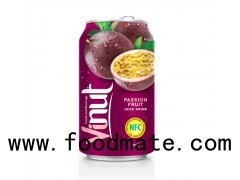 330ml Canned Fruit Juice Passion Juice Drink Supplier