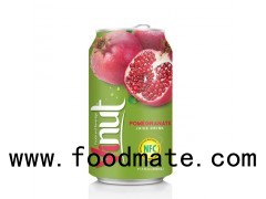 330ml Canned Fruit Juice Pomegranate Juice Drink Manufacturer