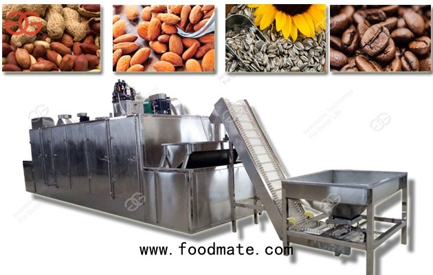 almond roasting machine