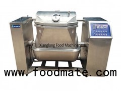 Automatic vacuum horizontal mixing pot