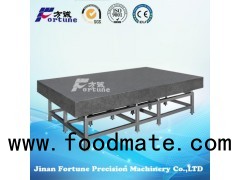 FORTUNE Precision Granite Inspection Surface Plate With Welded Support With High Degree Of Accuracy