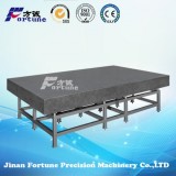FORTUNE Precision Granite Inspection Surface Plate With Welded Support With High Degree Of Accuracy