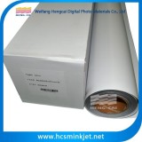 Bright White Matte Pigment Ink Print Silver Back Pet Display Film