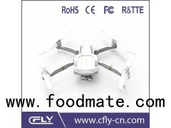 White Remote Control Quadcopter Drone With Hd Camera