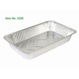 Disposable Aluminium Foil Pans Full Size Durable Foil Trays Deep Medium Shallow Dimensions