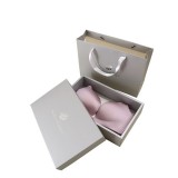 3D Embossing Gold Foil Lingerie Paper Packaging Cardboard Underwear Box