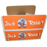 Double Flute Brown/white Carton Box With Genital Colors Printing Packaging For Fresh Carrot