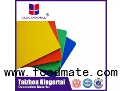 Alucoworld PE Coating Aluminum Composite Panel Cheap Wall Construction Building Materials Acp Acoust