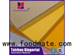 Alucoworld Plastic Bathroom Wall Acm Board Pvdf Aluminum Composite Panel Construction Material List