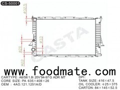 Radiator For Audi A6/s6 OEM:4AO.121.1251A/D