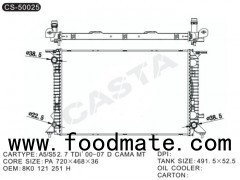 Radiator For Audi A5/S5 OEM:8K0121251H