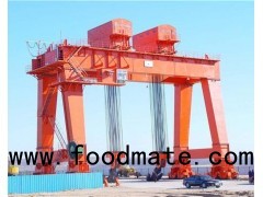 New Design 30T A-Type Double Girder Gantry Crane With Hook