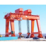 New Design 30T A-Type Double Girder Gantry Crane With Hook