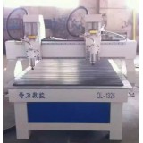1325 2 Heads 4 Axis Woodworking CNC Router With Rotary For Sale