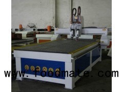 Q2-2 Spindle Pneumatic Tool Changer CNC Wood Router Machine For Cabinet Doors, Solid Wood Doors, Pla