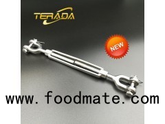 316 Stainless Steel Metal 1/4 Small Jaw And Jaw US Type Forged Turnbuckle Hardware