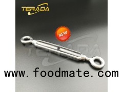 316 Stainless Steel M5 Mini Wire Rope Eye And Eye European Type Industrial Forged Turnbuckle