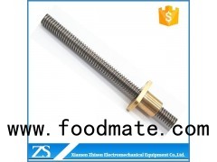 Metric Left Hand Thread Lead Screws 1000mm Block