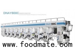 Automatic High Speed Plastic Film Rotogravure Printing Machine