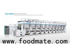 Plastic Bopp Film Roll Rotogravure Printing Machine