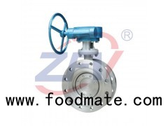 Mine Flanged Triple Offset Butterfly Valve