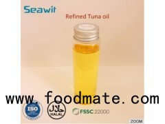Natural TG form refined tuna oil for infant formula and dietary supplement