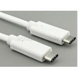 USB 3.1 Type-C to Type-C Cable(WHITE)