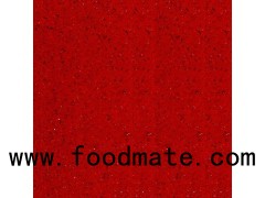 Diamond Red Galaxy Artificial Quartz Stone KF-005