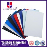 Alucoworld PE Coating External Wall Cladding Aluminium Composite Building Materials Shopping Mall Pa