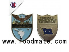 Navy Silver Challenge Coins Company