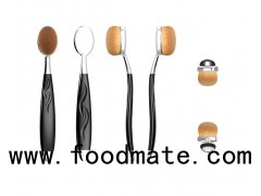 Nylon Handle Oval Brush Set