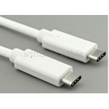 USB 3.1 Type-C to Type-C Cable(WHITE)