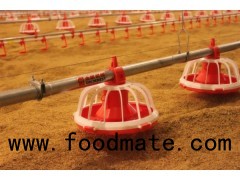 Poultry Chicken Broiler Farming Automatic Pan Feeding Line