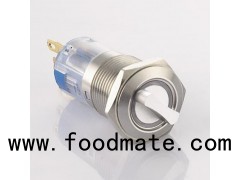 16mm Metal Selector Switch Without LED